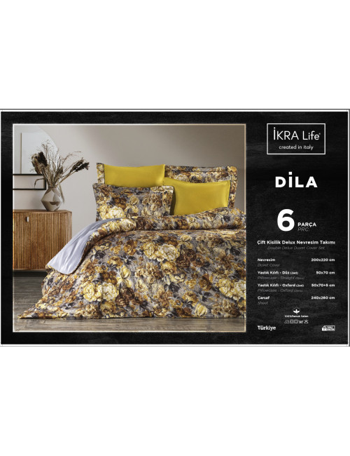 Ikra life Dila | постельное белье жатый сатин