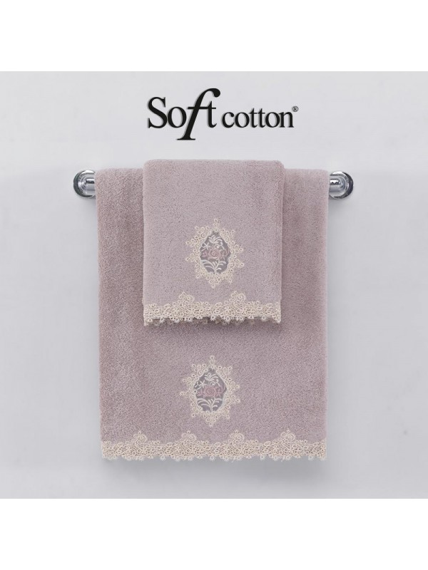 Soft Сotton / Полотенце лицевое 50х100 см Destan (lila)