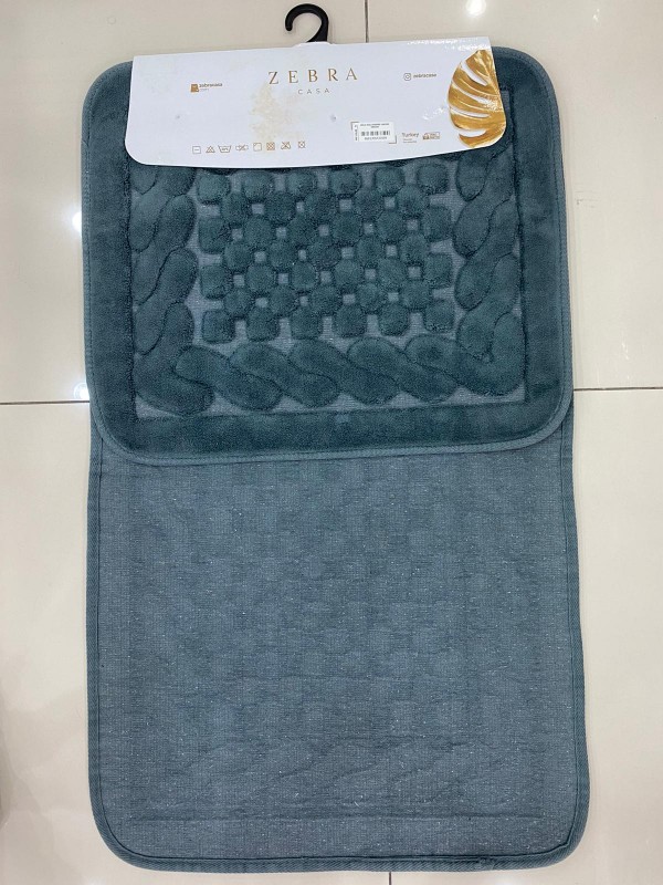 ZEBRA CASA OSLO INDIGO / Очень мягкие коврики для ванной комнаты