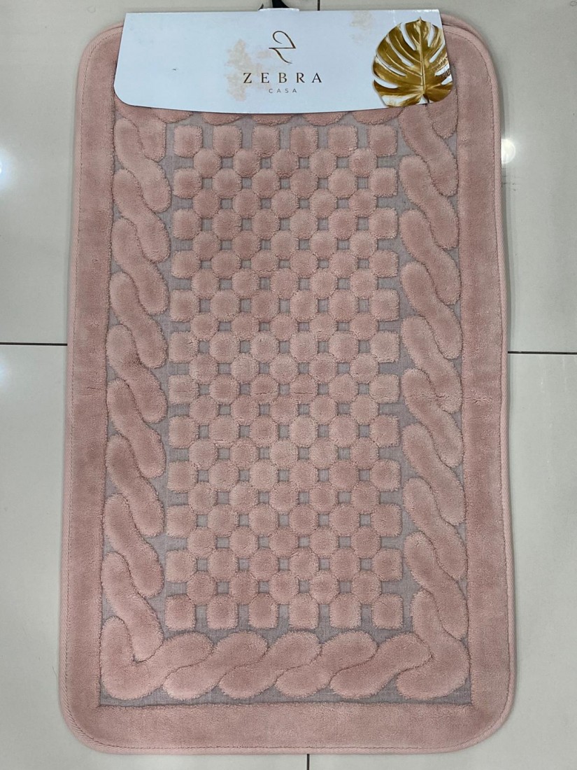 ZEBRA CASA OSLO PUDRA / Очень мягкие коврики для ванной комнаты