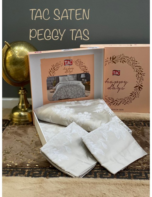 Tac Peggy tas / Tac 2- сп Евро Постельное бельё из сатина