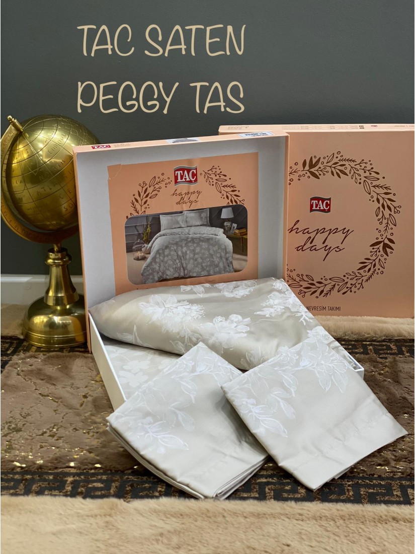 Tac Peggy tas / Tac 2- сп Евро Постельное бельё из сатина