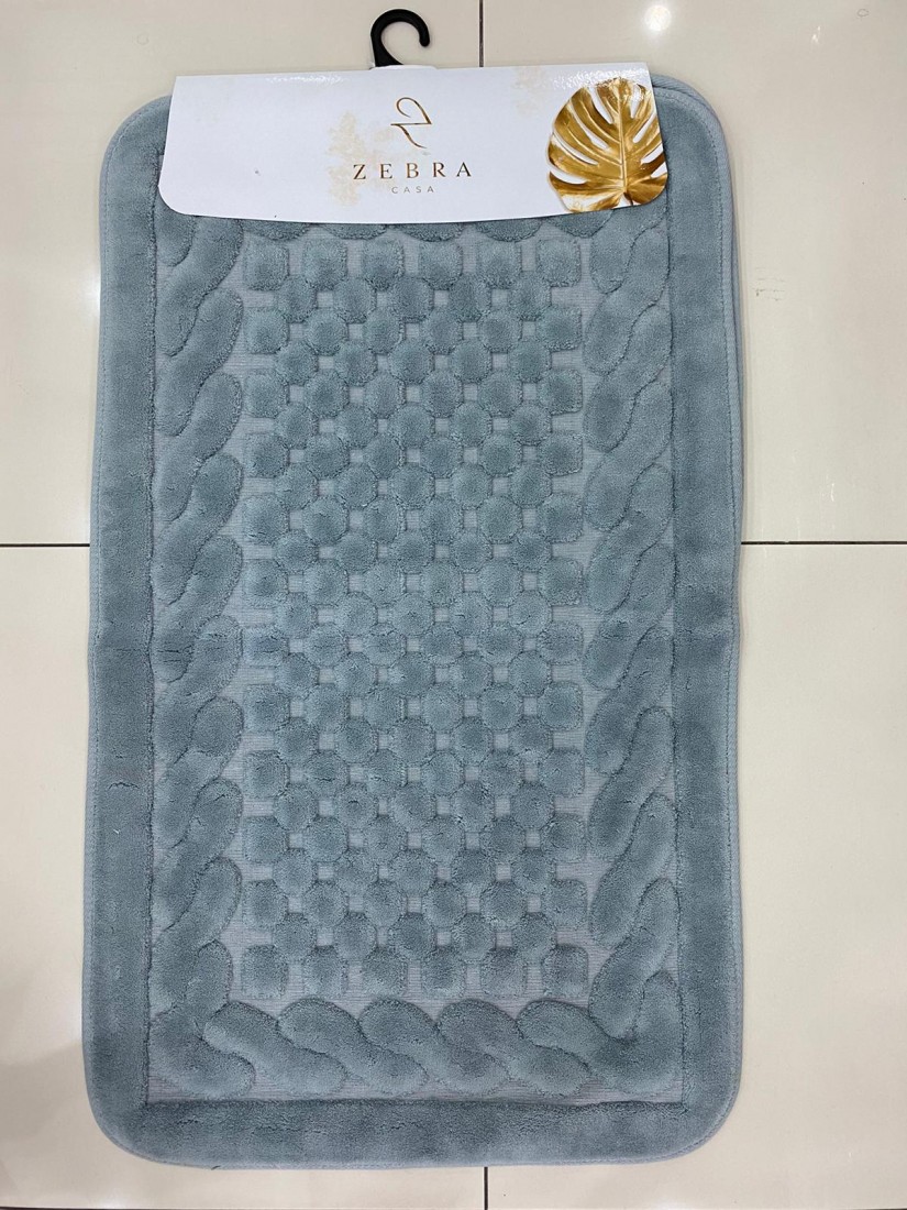 ZEBRA CASA OSLO GRI / Очень мягкие коврики для ванной комнаты