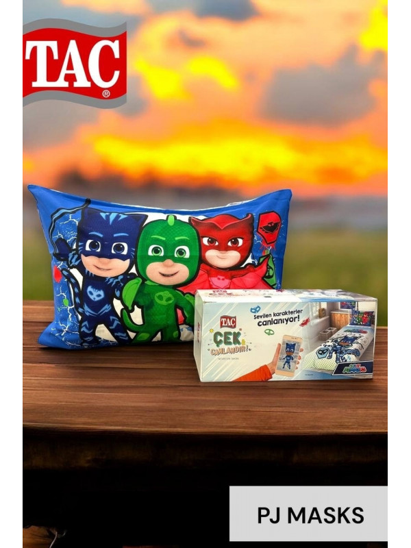 TAC Disney / PJ MASKS Лицензионные Комплекты детского постельного белья с героями из мультиков Ранфорс