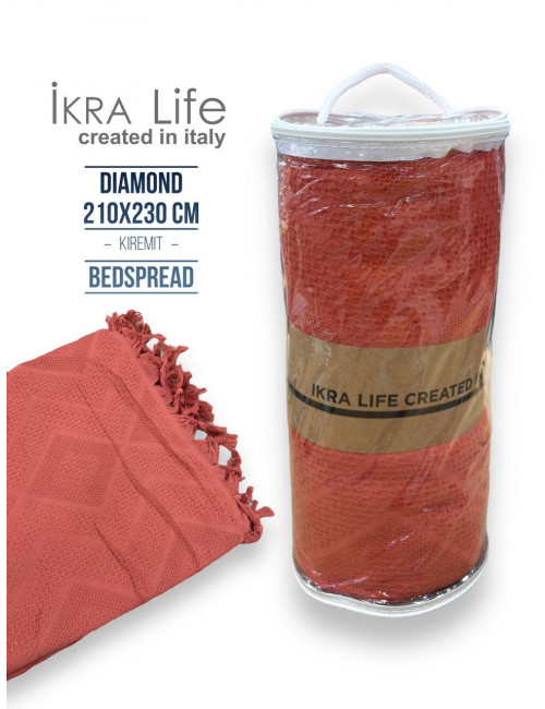 Ikra Life Diamond keramit Пике/Покрывало 210х230 см