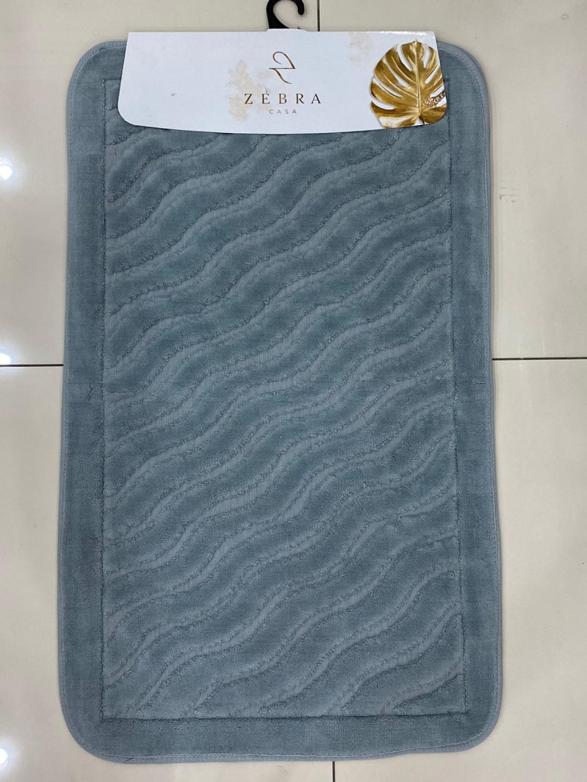 ZEBRA CASA SIDNEY GRI / Очень мягкие коврики для ванной комнаты