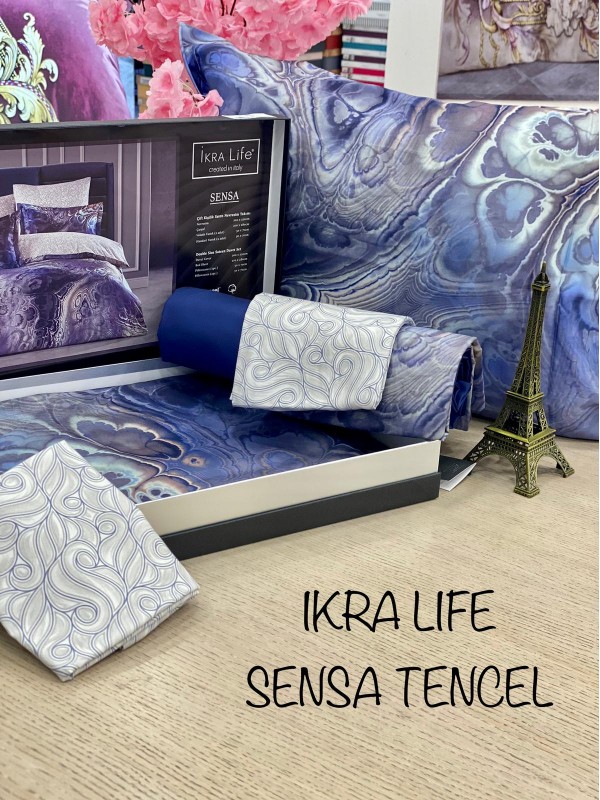 Ikra life Sensa Tencel Постельное белье двуспальный из Египетский хлопок