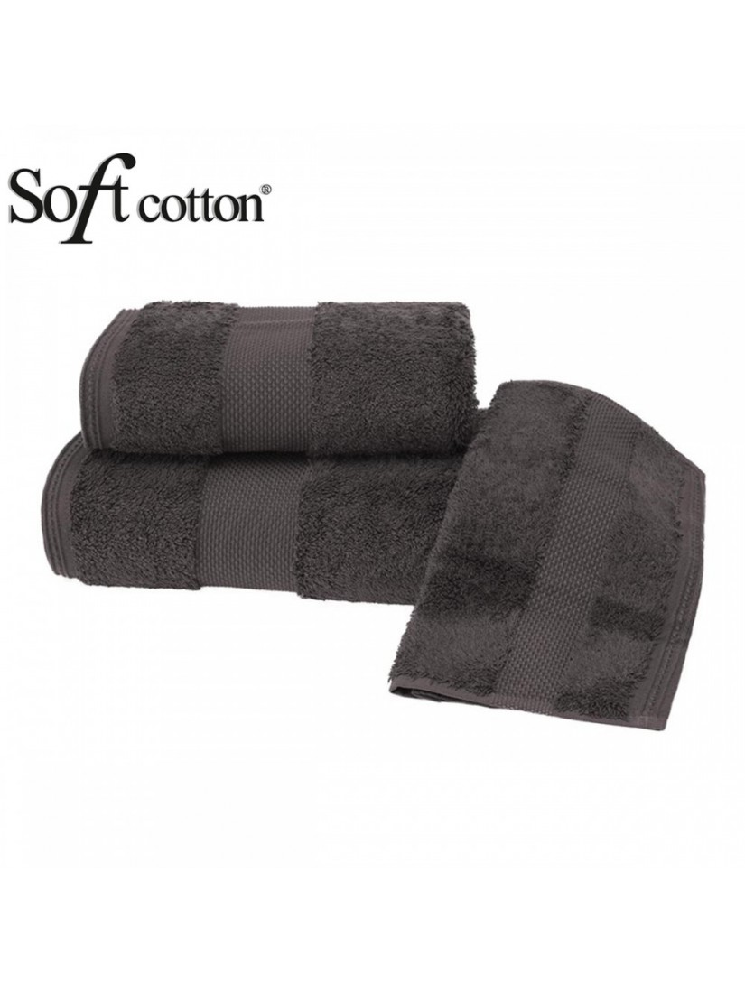 Soft Сotton / Полотенце банное 85х150 см Deluxe (kahve)