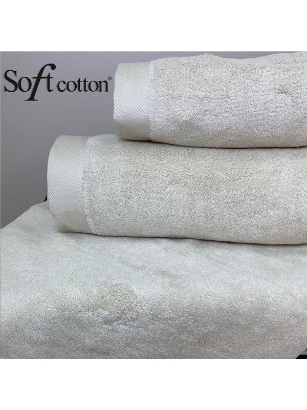 Soft Сotton / Полотенце банное 85х150 см Micro (bej)