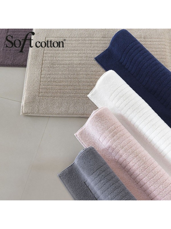 Полотенце-коврик для ног Soft Cotton Loft (beyaz) 50x90 см