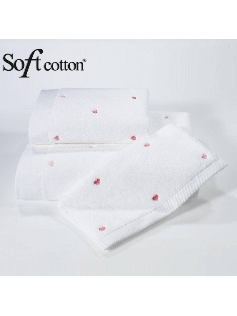 Soft Сotton / Полотенце банное 85х150 см Love (pembe)