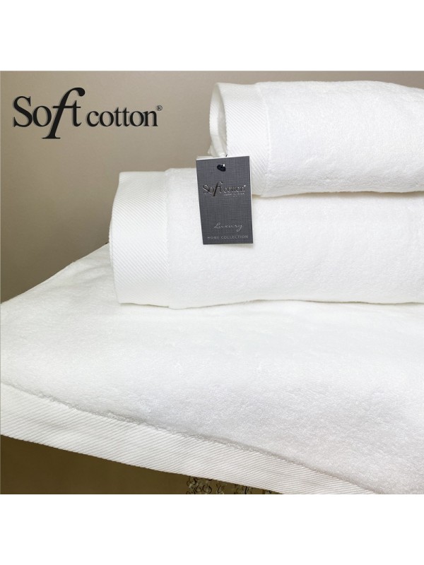 Soft Сotton / Полотенце лицевое 50х100 см Micro (beyaz)