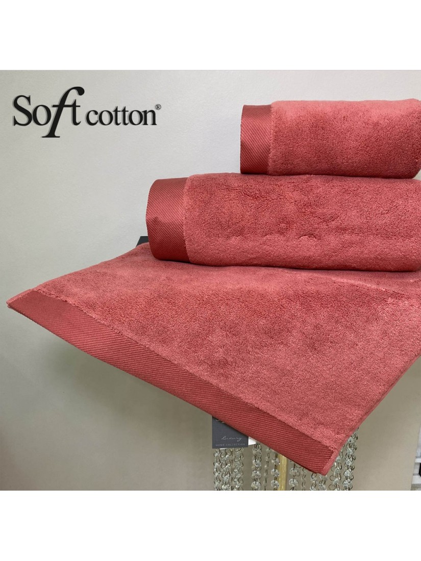 Soft Сotton / Полотенце банное 85х150 см Micro (kiremit)