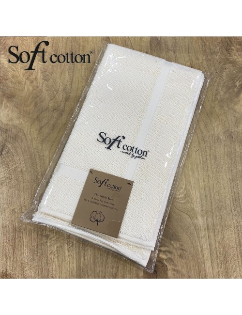 Полотенце-коврик для ног Soft Cotton Node (krem) 50x90 см