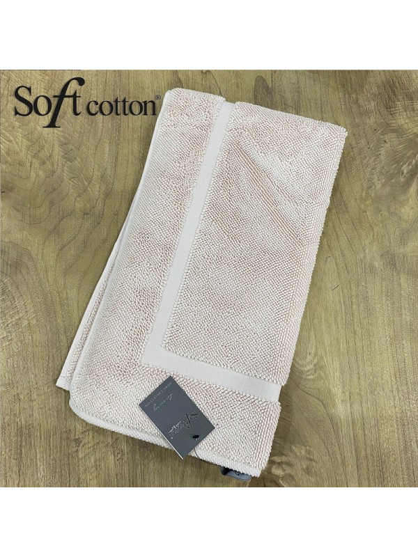 Полотенце-коврик для ног Soft Cotton Node (pudra) 50x90 см